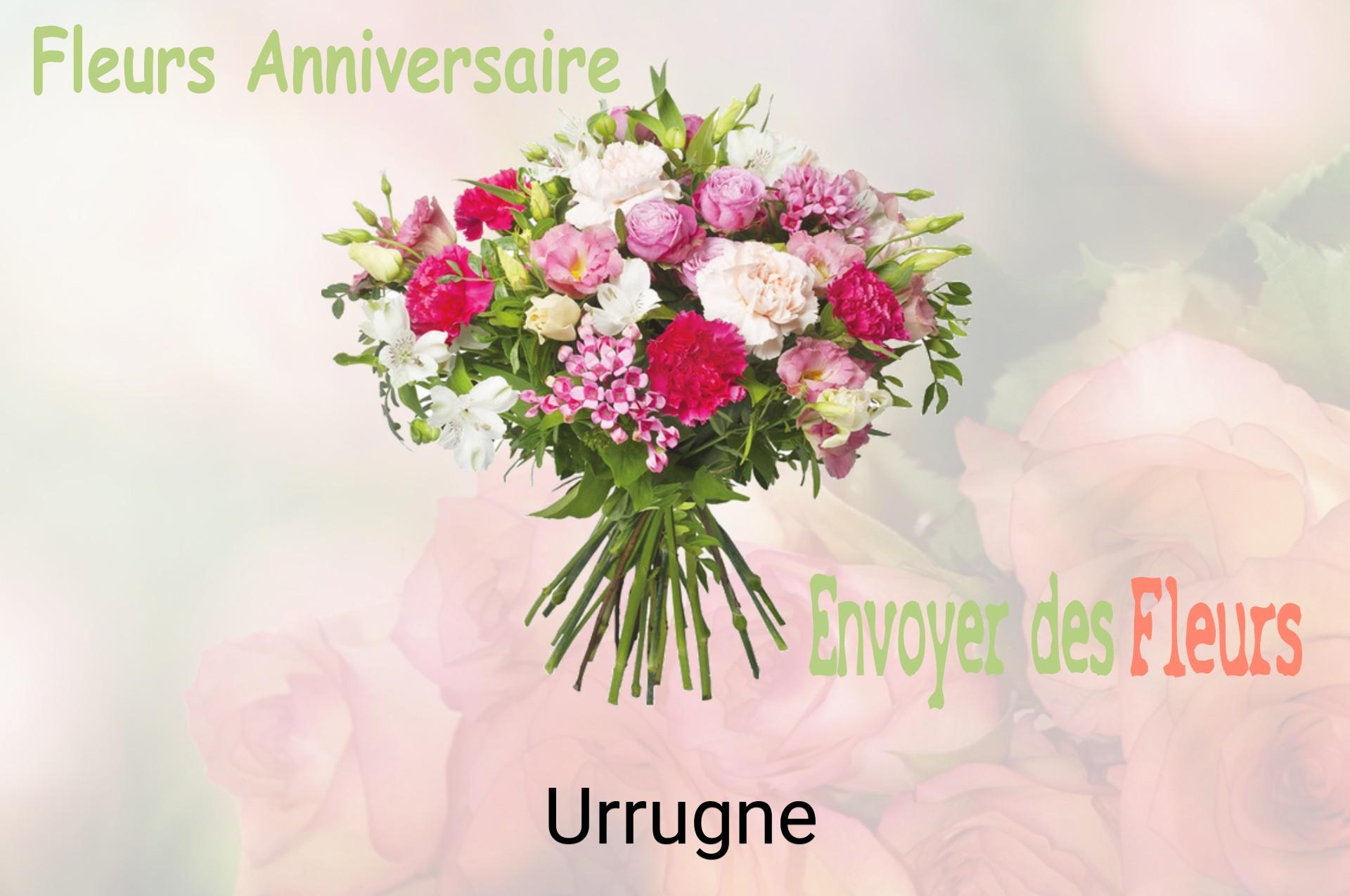Bouquet de fleurs d’anniversaire livré à Urrugne
